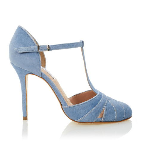 Cabaret Pump - Glaucous Suede