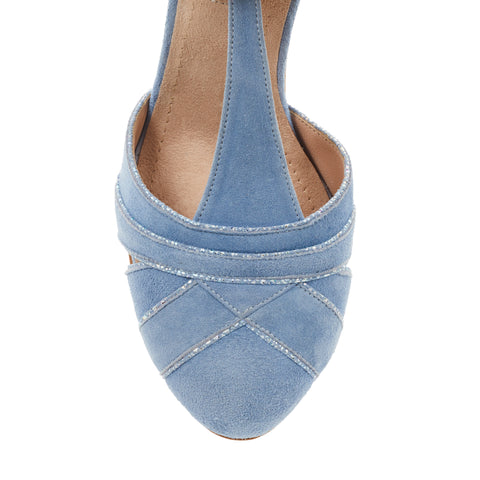 Cabaret Pump - Glaucous Suede