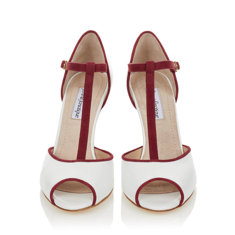 Fanatique T - White & Bordeaux