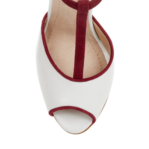 Fanatique T - White & Bordeaux
