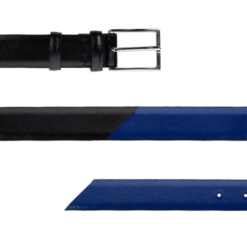 Signature Belt - Royal & Black