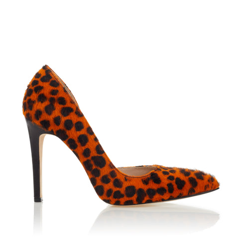 Half d'Orsay Pump - Bright Leopard