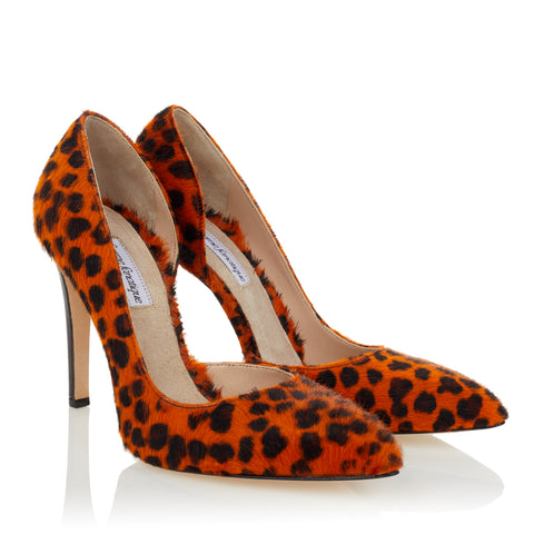 Half d'Orsay Pump - Bright Leopard