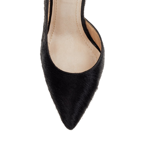 Half d'Orsay Pump - Black Pony