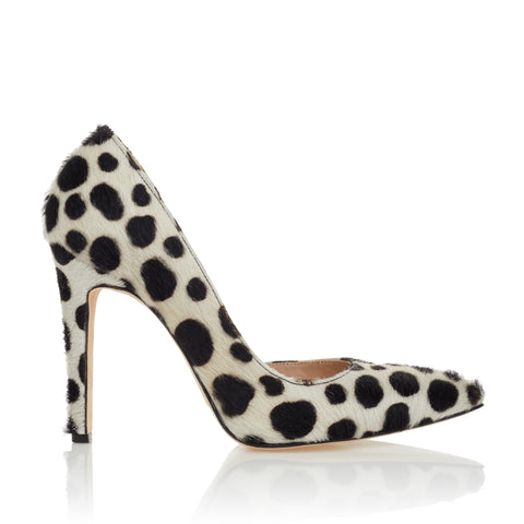 Half d'Orsay Pump - Dalmatian