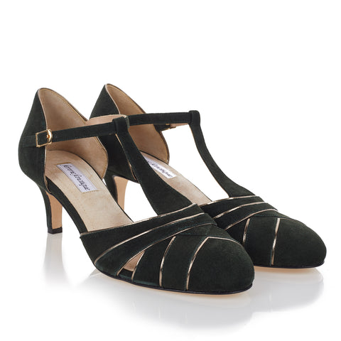  Cabaret Pump - Juniper Suede