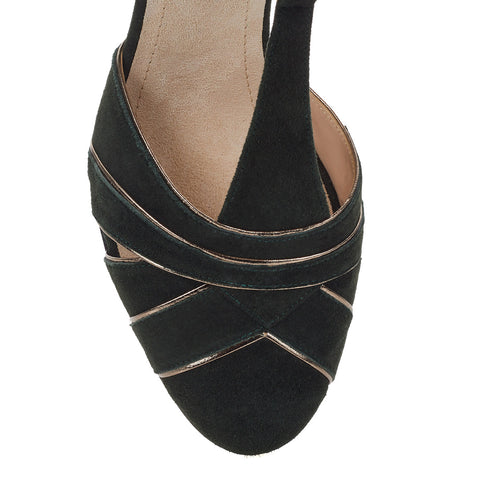 Cabaret Pump - Juniper Suede