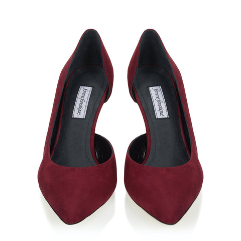 Half d'Orsay Pump - Bordeaux