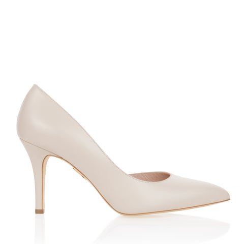 Half d'Orsay Pump - Beige