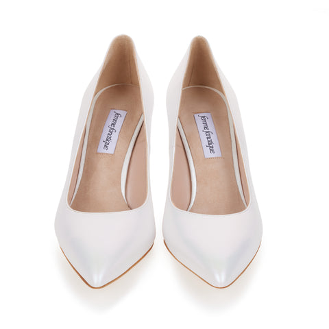Pump - Pearl White