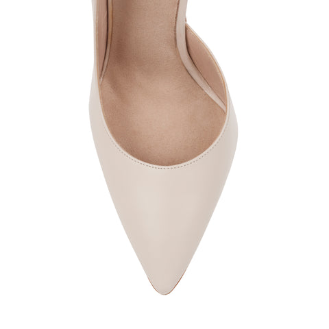 Half d'Orsay Pump - Beige
