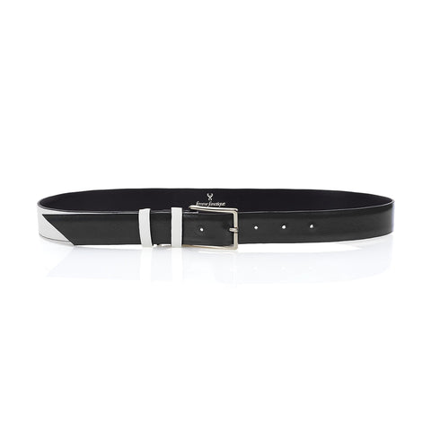 Signature Belt - Black & White