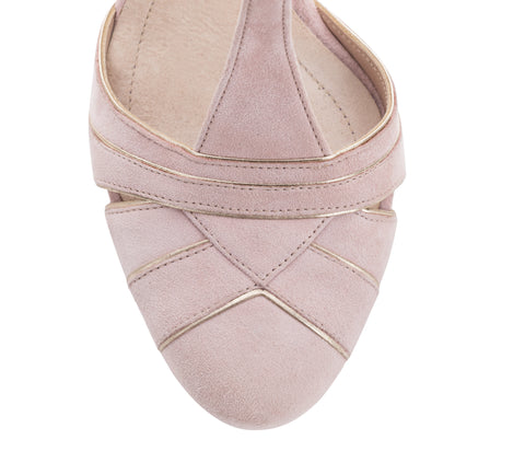 Cabaret Pump - Flamingo Suede