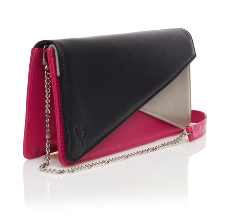 Signature Mini - Black/Fuchsia