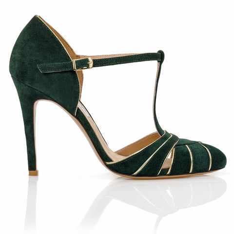 Cabaret Pump - Forest Suede