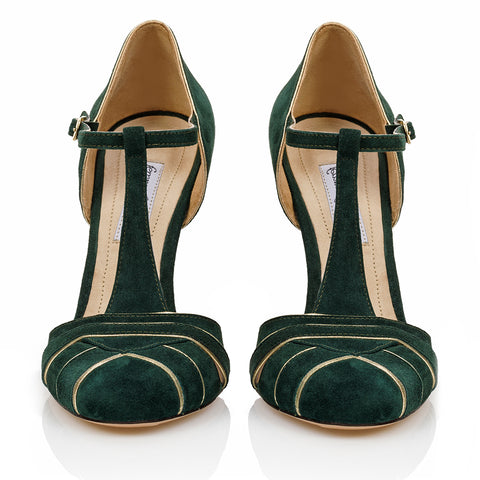 Cabaret Pump - Forest Suede