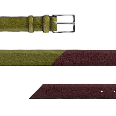  Signature Belt - Mulberry & Olive