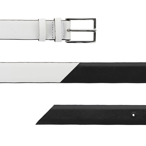 Signature Belt - Black & White